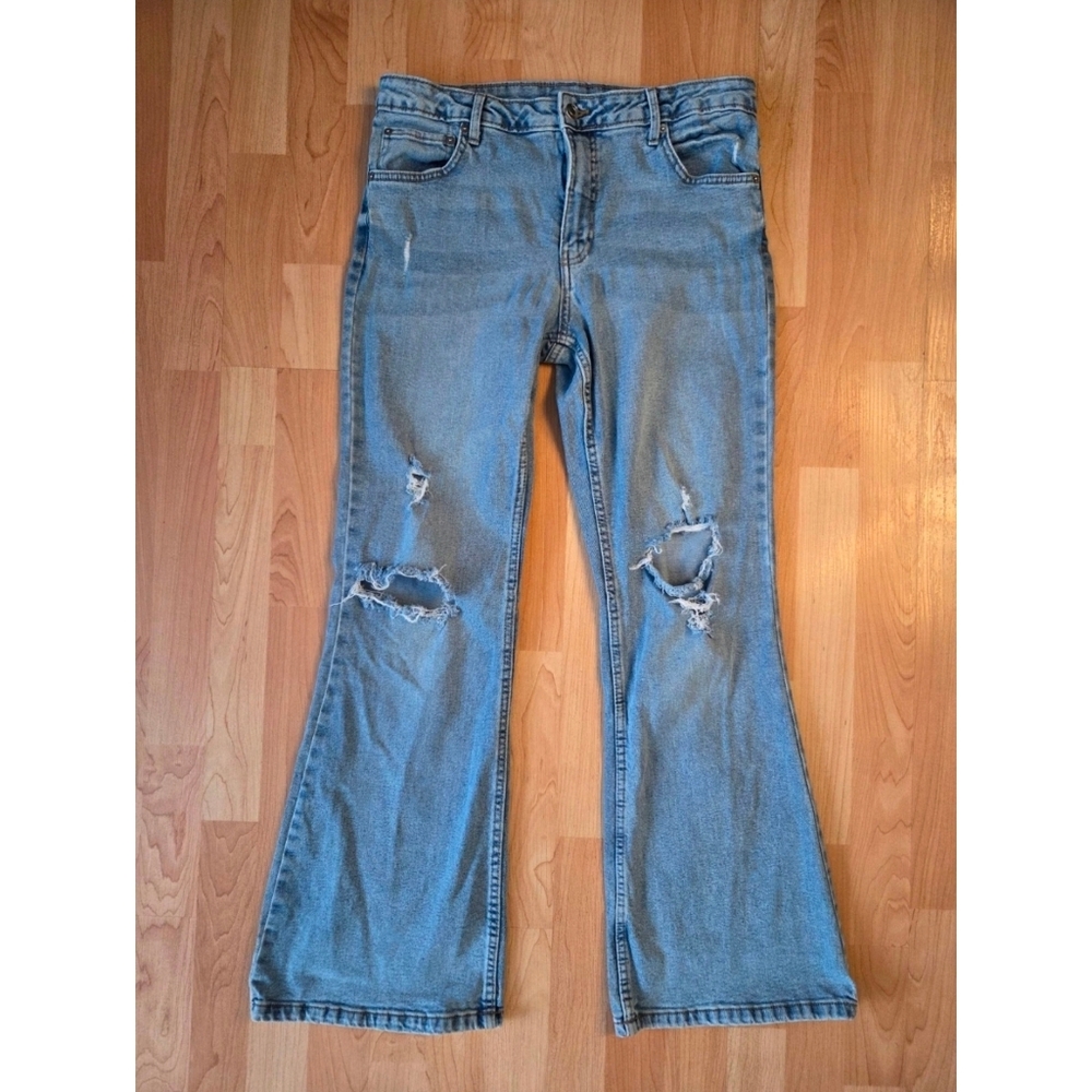 No Boundaries flare jeans